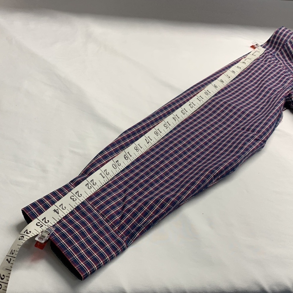 Daniel Hechter Plaid Long Sleeve Modern Fit Shirt No Iron Size M NWT - Picture 11 of 12